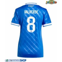 Maglie da calcio Real Madrid Federico Valverde #8 Terza Maglia Femminile 2025-26 Manica Corta